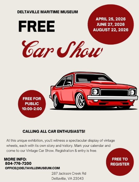 Deltaville Maritime Museum Car Show